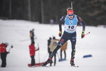 22.01.2022, xkvx, Biathlon IBU World Cup Anterselva, Mass Start Men, v.l. Benedikt Doll (Germany) in aktion / in action competes