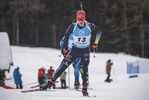 22.01.2022, xkvx, Biathlon IBU World Cup Anterselva, Mass Start Men, v.l. Roman Rees (Germany) in aktion / in action competes