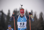 22.01.2022, xkvx, Biathlon IBU World Cup Anterselva, Mass Start Men, v.l. Roman Rees (Germany) in aktion / in action competes