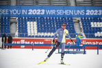 22.01.2022, xkvx, Biathlon IBU World Cup Anterselva, Training Women and Men, v.l. Denise Herrmann (Germany) in aktion / in action competes