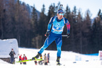 23.01.2022, xkvx, Biathlon IBU World Cup Anterselva, Relay Men, v.l. Joscha Burkhalter (Switzerland) in aktion / in action competes