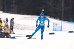 23.01.2022, xkvx, Biathlon IBU World Cup Anterselva, Relay Men, v.l. Lukas Hofer (Italy) in aktion / in action competes