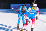 23.01.2022, xkvx, Biathlon IBU World Cup Anterselva, Mass Start Women, v.l. Dorothea Wierer (Italy) in aktion / in action competes