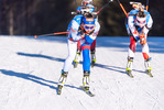 23.01.2022, xkvx, Biathlon IBU World Cup Anterselva, Mass Start Women, v.l. Paulina Fialkova (Slovakia) in aktion / in action competes