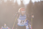 23.01.2022, xkvx, Biathlon IBU World Cup Anterselva, Mass Start Women, v.l. Franziska Hildebrand (Germany) in aktion / in action competes