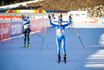 23.01.2022, xkvx, Biathlon IBU World Cup Anterselva, Mass Start Women, v.l. Dorothea Wierer (Italy) im Ziel / in the finish