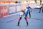 23.01.2022, xkvx, Biathlon IBU World Cup Anterselva, Mass Start Women, v.l. Paulina Fialkova (Slovakia) im Ziel / in the finish