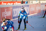 23.01.2022, xkvx, Biathlon IBU World Cup Anterselva, Mass Start Women, v.l. Justine Braisaz-Bouchet (France) im Ziel / in the finish