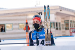 23.01.2022, xkvx, Biathlon IBU World Cup Anterselva, Mass Start Women, v.l. Vanessa Voigt (Germany) schaut / looks on