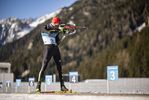 25.01.2022, xkvx, Biathlon Training Anterselva, v.l. Johannes Kuehn (Germany) in aktion am Schiessstand / at the shooting range