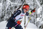 26.01.2022, xsoex, Biathlon IBU Open European Championships Arber, Individual Women, v.l. Sophia Schneider (Germany)  / 