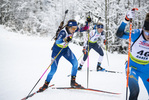 26.01.2022, xsoex, Biathlon IBU Open European Championships Arber, Individual Women, v.l. Flurina Volken (Switzerland)  / 