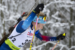 26.01.2022, xsoex, Biathlon IBU Open European Championships Arber, Individual Women, v.l. Elisa Gasparin (Switzerland)  / 