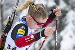 26.01.2022, xsoex, Biathlon IBU Open European Championships Arber, Individual Women, v.l. Ragnhild Femsteinevik (Norway)  / 
