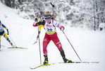 26.01.2022, xsoex, Biathlon IBU Open European Championships Arber, Individual Women, v.l. Anna Gandler (Austria)  / 