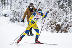 26.01.2022, xsoex, Biathlon IBU Open European Championships Arber, Individual Women, v.l. Annie Lind (Sweden)  / 