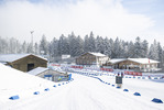 27.01.2022, xsoex, Biathlon IBU Open European Championships Arber, Training, v.l. Feature Ansicht Hohenzollern Skistadion / Overview