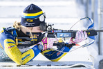 27.01.2022, xsoex, Biathlon IBU Open European Championships Arber, Training, v.l. Unknown / Unbekannt Athlete Sweden  / 