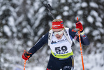 28.01.2022, xsoex, Biathlon IBU Open European Championships Arber, Sprint Women, v.l. Hanna Kebinger (Germany)  / 