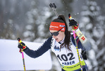 28.01.2022, xsoex, Biathlon IBU Open European Championships Arber, Sprint Women, v.l. Juliane Fruehwirt (Germany)  / 