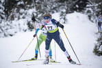 28.01.2022, xsoex, Biathlon IBU Open European Championships Arber, Sprint Women, v.l. Tais Vozelj (Slovenia), Amanda Kautzer (United States)  / 