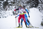 28.01.2022, xsoex, Biathlon IBU Open European Championships Arber, Sprint Women, v.l. Anna Gandler (Austria)  / 
