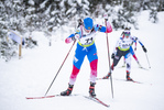 28.01.2022, xsoex, Biathlon IBU Open European Championships Arber, Sprint Women, v.l. Anastasiia Goreeva (Russia)  / 