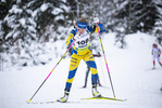 28.01.2022, xsoex, Biathlon IBU Open European Championships Arber, Sprint Women, v.l. Nicolina Lindqvist (Sweden)  / 