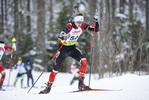 28.01.2022, xsoex, Biathlon IBU Open European Championships Arber, Sprint Men, v.l. Logan Pletz (Canada)  / 