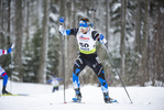 28.01.2022, xsoex, Biathlon IBU Open European Championships Arber, Sprint Men, v.l. Juri Uha (Estonia)  / 