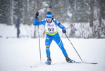 28.01.2022, xsoex, Biathlon IBU Open European Championships Arber, Sprint Men, v.l. Michele Molinari (Italy)  / 