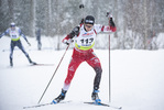 28.01.2022, xsoex, Biathlon IBU Open European Championships Arber, Sprint Men, v.l. Nikolaus Leitinger (Austria)  / 