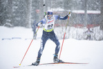 28.01.2022, xsoex, Biathlon IBU Open European Championships Arber, Sprint Men, v.l. Boris Stanish (Australia)  / 