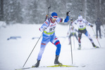 28.01.2022, xsoex, Biathlon IBU Open European Championships Arber, Sprint Men, v.l. Matej Kazar (Slovakia)  / 