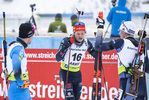 29.01.2022, xsoex, Biathlon IBU Open European Championships Arber, Pursuit Men, v.l. Philipp Horn (Germany)  / 