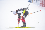 29.01.2022, xsoex, Biathlon IBU Open European Championships Arber, Pursuit Men, v.l. Sverre Dahlen Aspenes (Norway)  / 