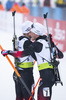 29.01.2022, xsoex, Biathlon IBU Open European Championships Arber, Pursuit Men, v.l. Johannes Dale (Norway), Sverre Dahlen Aspenes (Norway)  / 