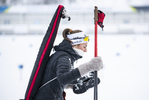 29.01.2022, xsoex, Biathlon IBU Open European Championships Arber, Pursuit Women, v.l. Maren Bakken (Norway)  / 