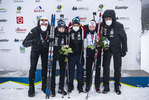 29.01.2022, xsoex, Biathlon IBU Open European Championships Arber, Pursuit Women, v.l. Juni Arnekleiv (Norway), Jenny Enodd (Norway)  / 