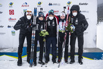 29.01.2022, xsoex, Biathlon IBU Open European Championships Arber, Pursuit Women, v.l. Juni Arnekleiv (Norway), Jenny Enodd (Norway)  / 