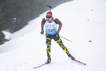04.02.2021, xsoex, Biathlon Deutschlandpokal Clausthal-Zellerfeld, v.l. Fabian Dietrich (Germany)  / 