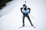 04.02.2021, xsoex, Biathlon Deutschlandpokal Clausthal-Zellerfeld, v.l. Andreas Hobmaier (Germany)  / 