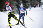 05.02.2021, xsoex, Biathlon Deutschlandpokal Clausthal-Zellerfeld, v.l. Fabian Dietrich (Germany), David Bauer (Germany)  / 