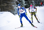 05.02.2021, xsoex, Biathlon Deutschlandpokal Clausthal-Zellerfeld, v.l. Felix Fuchs (Germany)  / 
