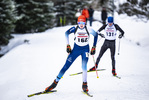 05.02.2021, xsoex, Biathlon Deutschlandpokal Clausthal-Zellerfeld, v.l. Phillip Spoetter (Germany), Linus Kesper (Germany)  / 