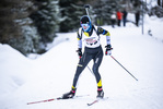 05.02.2021, xsoex, Biathlon Deutschlandpokal Clausthal-Zellerfeld, v.l. Moritz Rombach (Germany)  / 
