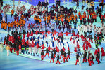 Peking, China, 20.02.22:  Schlussfeier waehrend den Olympischen Winterspielen 2022 in Peking am 20. Februar 2022 in Peking. (Foto von Tom Weller / VOIGT)

Peking, China, 20.02.22:  Closing ceremony at the Olympic Winter Games 2022 on February 20, 2022 in Peking. (Photo by Tom Weller / VOIGT)