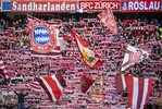 09.04.2022, Fussball, 1.Bundesliga, FC Bayern Muenchen - FC Augsburg, v.l. FC Bayern Muenchen Fans