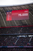 09.04.2022, Fussball, 1.Bundesliga, FC Bayern Muenchen - FC Augsburg, v.l. Zuschauerzahl Allianz Arena