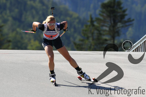 12.09.2015, xkvx, Wintersport, Deutsche Meisterschaft Biathlon 2015, v.l. Franziska Hildebrand (WSV Clausthal-Zellerfeld)